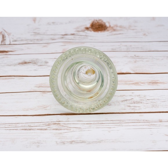 4 Vintage Glass Hemingray Railroad Telephone Insulators - Picture 13 of 14